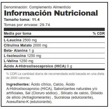 etiqueta cellucor beta bcaa